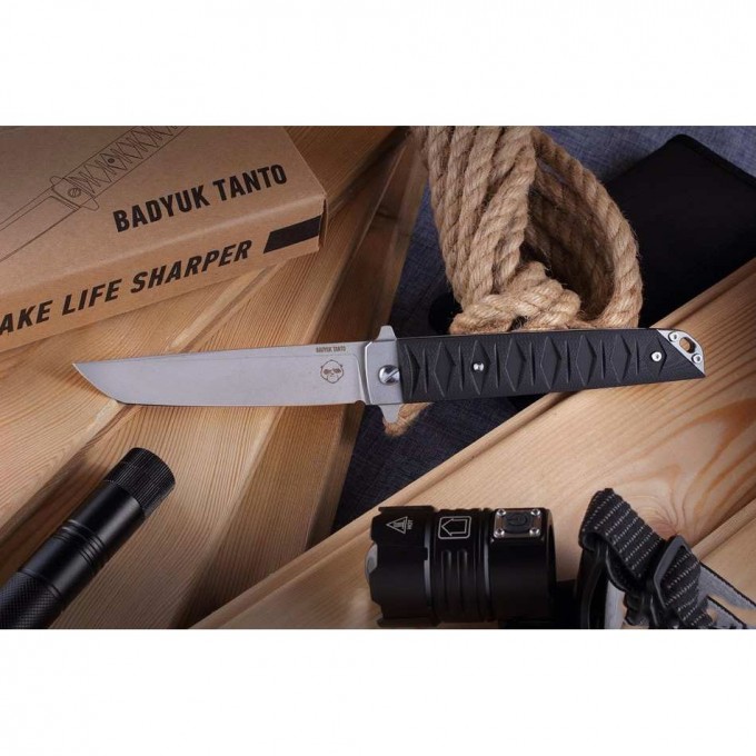 Нож MR BLADE БАДЮК STONEWASH, D2 Badyuk Stonewash d2 Нож MR BLADE БАДЮК STONEWASH, D2 Badyuk Stonewash d2