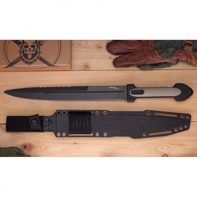 Нож MR BLADE Fierce black s/w serration Нож MR BLADE Fierce black s/w serration