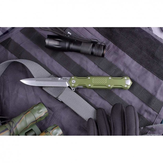 Нож MR BLADE GREEN COSMO SATIN MB011 Нож MR BLADE GREEN COSMO SATIN MB011