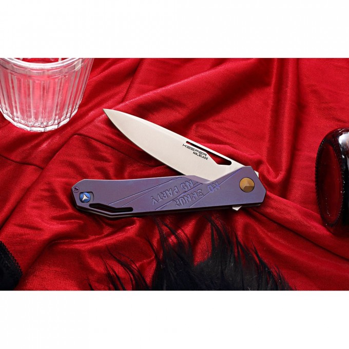 Нож MR BLADE KEEPER NO SHNUR NO PARTY, PURPLE Keeper Purple Нож MR BLADE KEEPER NO SHNUR NO PARTY, PURPLE Keeper Purple