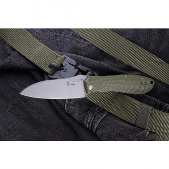 Нож MR BLADE PONOMAR OLIVE STONEWASH