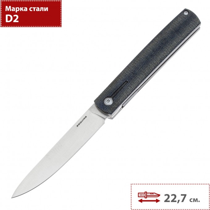 Складной нож MR.BLADE ESQUIRE MB381-D2SW MB381-D2SW/MCBL Складной нож MR.BLADE ESQUIRE MB381-D2SW MB381-D2SW/MCBL